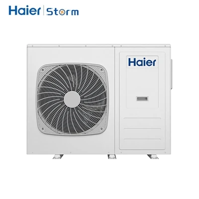 How does an air source heat pump achieve energy saving?